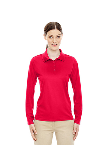 Women's Performance Polo - Long Sleeve-image