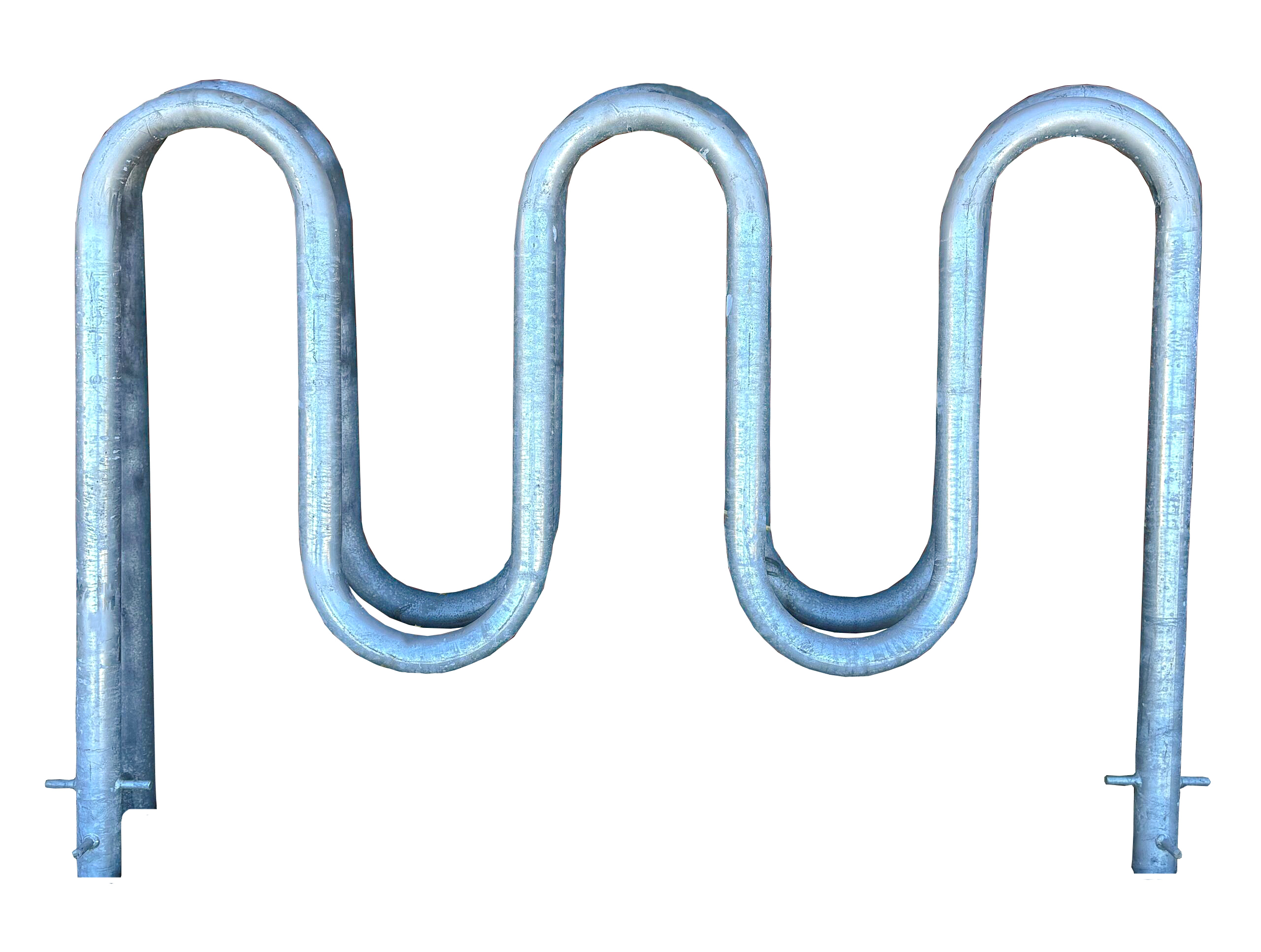 Galvanized Bicycle Rack-image