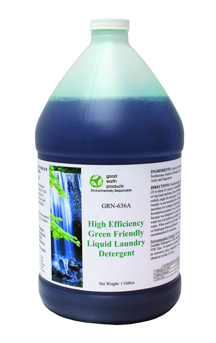 High Efficiency, Environmentally Friendly Liquid Laundry Detergent-image